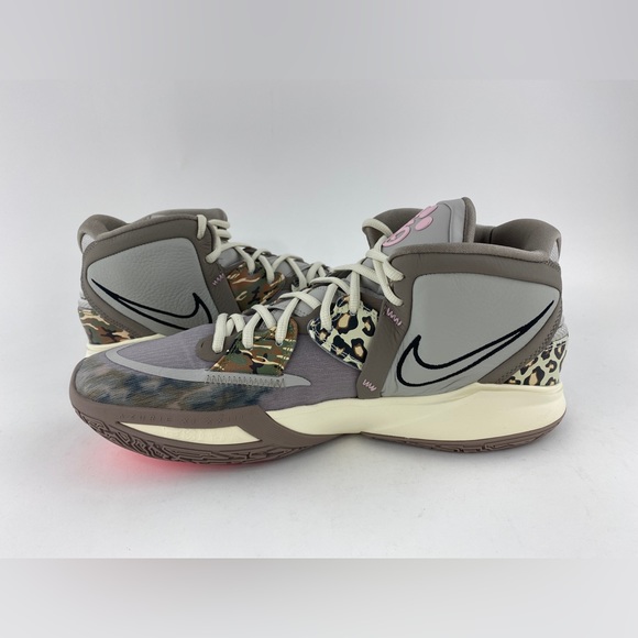 Nike Kyrie Infinity Leopard Camo Men's Size 13 Basketball Shoes Sneakers - Picture 8 of 12